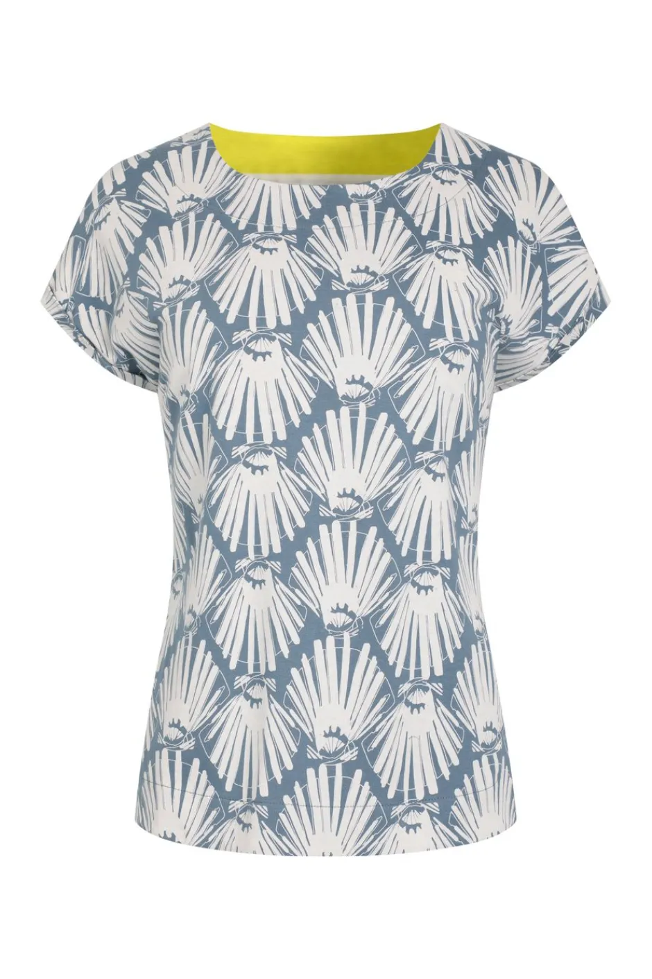Weird Fish Tunics|Tops & T-Shirts|Paw Paw Organic Cotton Printed T-Shirt Arona