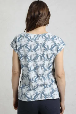 Weird Fish Tunics|Tops & T-Shirts|Paw Paw Organic Cotton Printed T-Shirt Arona