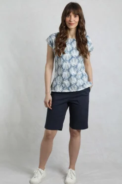 Weird Fish Tunics|Tops & T-Shirts|Paw Paw Organic Cotton Printed T-Shirt Arona