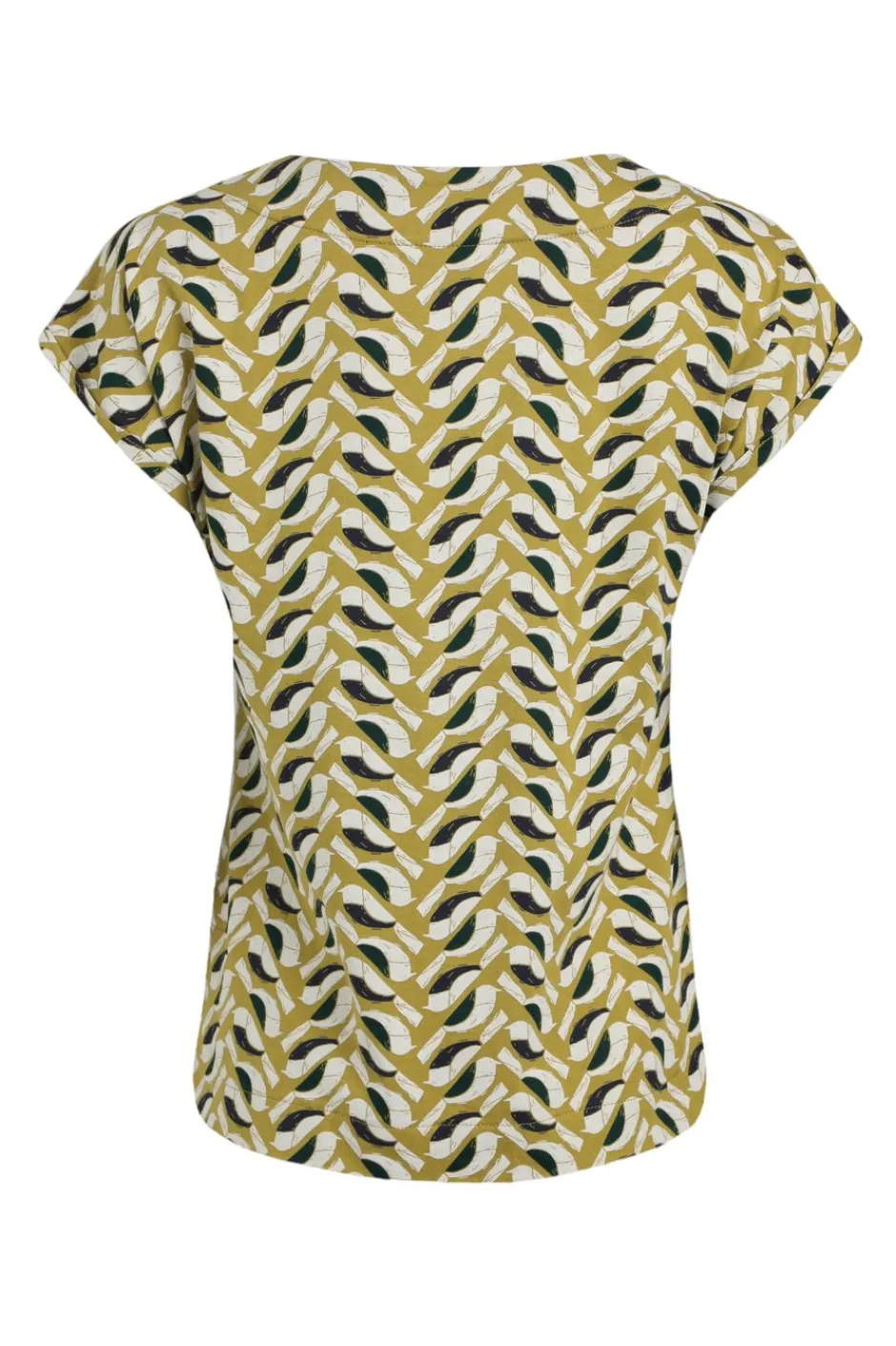 Weird Fish Tunics|Tops & T-Shirts|Paw Paw Organic Cotton Printed T-Shirt Warm Olive