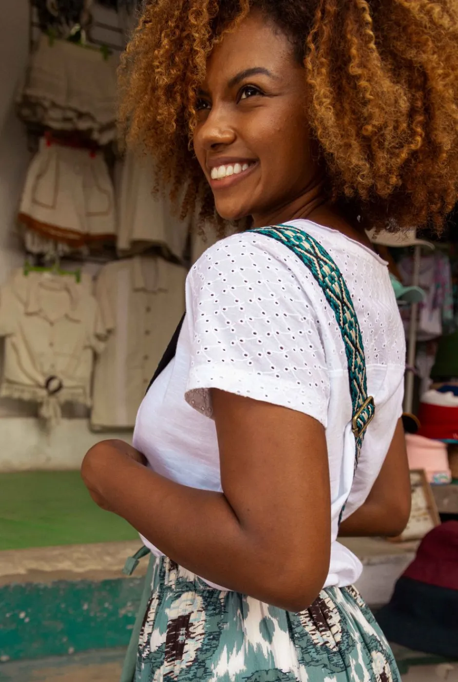 Weird Fish Tunics|Tops & T-Shirts|Pernille Organic Cotton Cutaway T-Shirt White