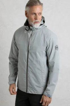 Weird Fish Coats, Jackets And Gilets|Coats, Jackets And Gilets|Prescott Waterproof Packable Jacket Limestone