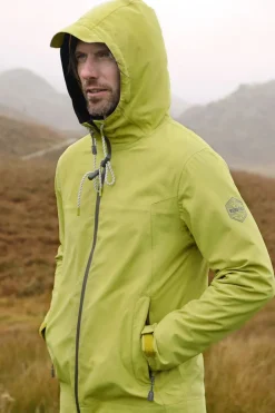 Weird Fish Coats, Jackets And Gilets|Coats, Jackets And Gilets|Prescott Waterproof Packable Jacket Tarragon