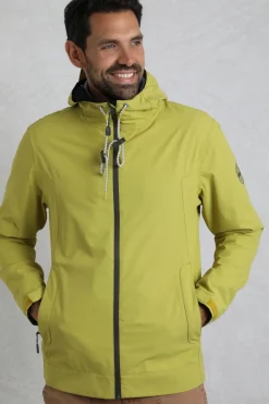 Weird Fish Coats, Jackets And Gilets|Coats, Jackets And Gilets|Prescott Waterproof Packable Jacket Tarragon