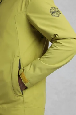 Weird Fish Coats, Jackets And Gilets|Coats, Jackets And Gilets|Prescott Waterproof Packable Jacket Tarragon