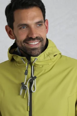 Weird Fish Coats, Jackets And Gilets|Coats, Jackets And Gilets|Prescott Waterproof Packable Jacket Tarragon