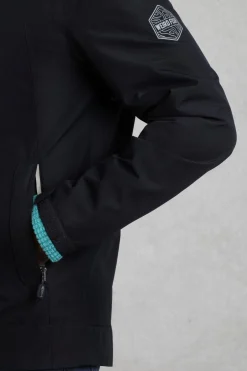 Weird Fish Coats, Jackets And Gilets|Coats, Jackets And Gilets|Prescott Waterproof Packable Jacket Midnight Black