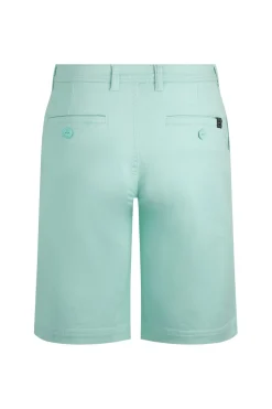 Weird Fish Shorts|Rayburn Organic Cotton Flat Front Shorts Seafoam
