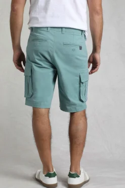 Weird Fish Shorts|Rigney Cargo Shorts Mineral Blue