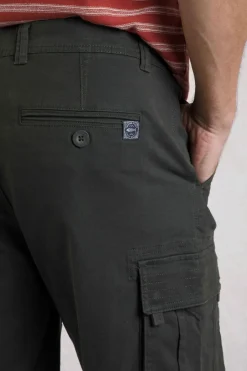 Weird Fish Shorts|Rigney Cargo Shorts Washed Black