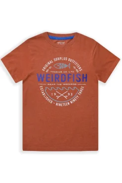 Weird Fish Kids Tops & T-Shirts|Ripple Kids Eco Graphic T-Shirt Nut