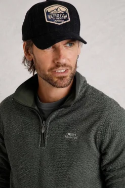 Weird Fish Caps & Scarves|Scarves & Caps|Rosthwaite Flannel Check Cap Navy