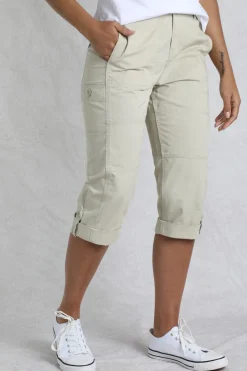 Weird Fish Shorts|Leggings|Salena 3/4 Length Trousers Oyster