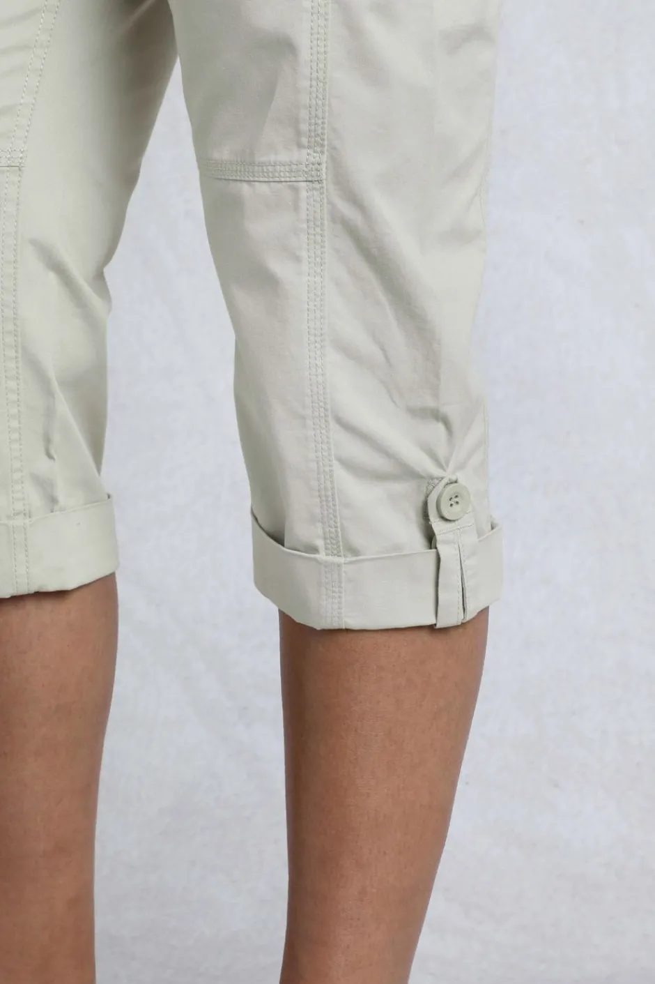 Weird Fish Shorts|Leggings|Salena 3/4 Length Trousers Oyster