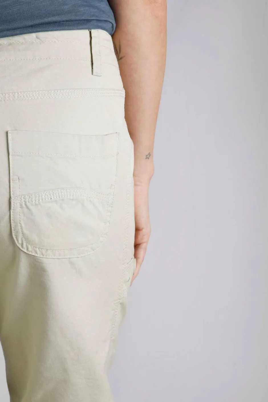 Weird Fish Shorts|Leggings|Salena 3/4 Length Trousers Oyster