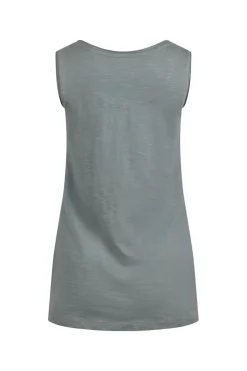 Weird Fish Tunics|Tops & T-Shirts|Samsoe Eco Printed Vest Dusty Teal