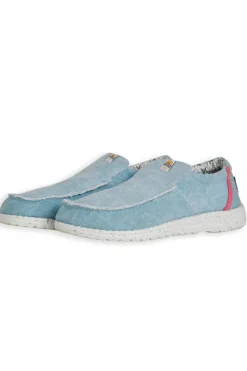 Weird Fish Flipflops And Footwear|Flipflops And Footwear|Shoaler Washed Canvas Lightweight Slip On Shoes Denim