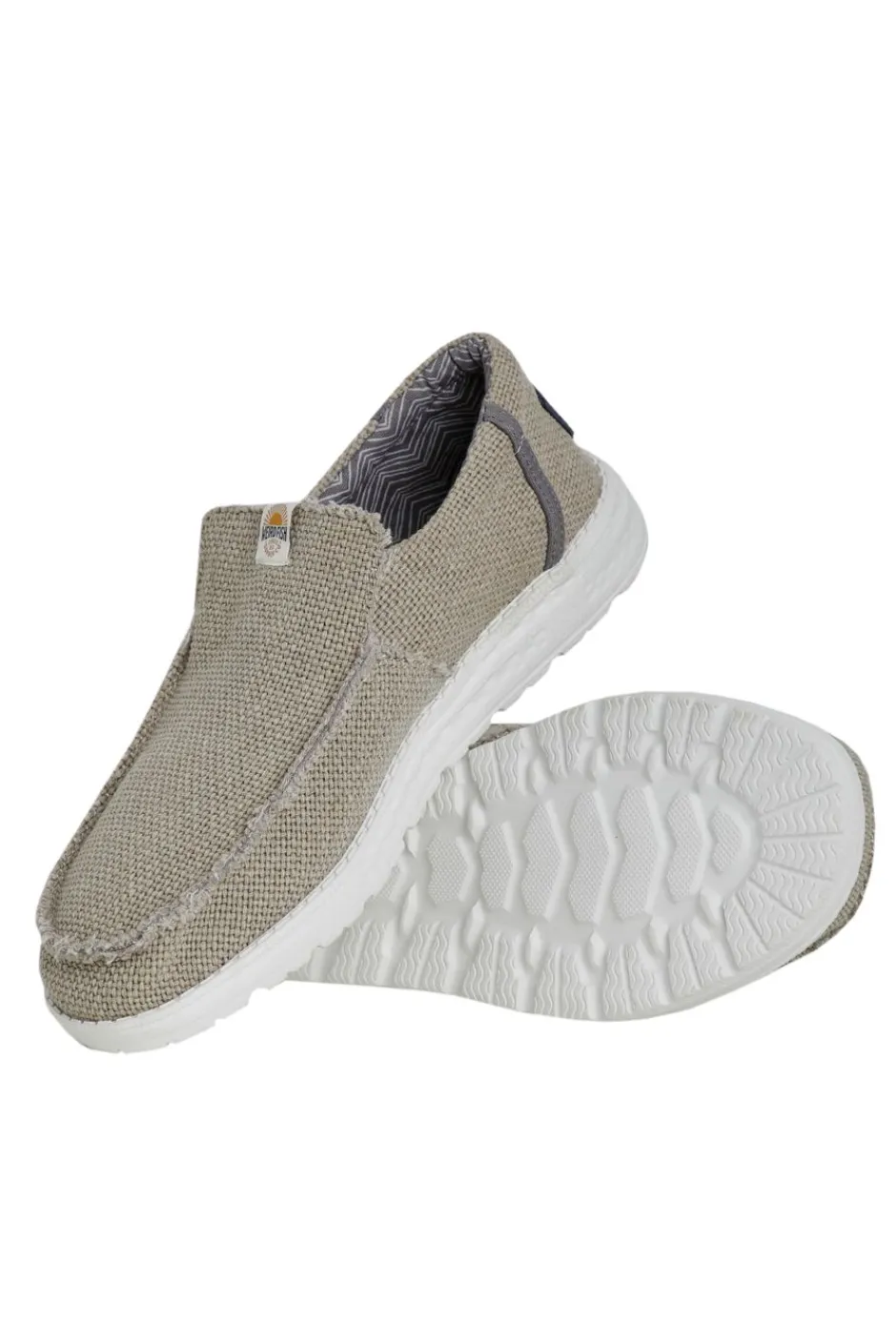 Weird Fish Caps & Scarves|Scarves & Caps|Sole Lace Slip On Shoes Tan