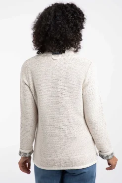 Weird Fish Sweatshirts & Hoodies|Sontee Full Zip Eco Macaroni Ecru