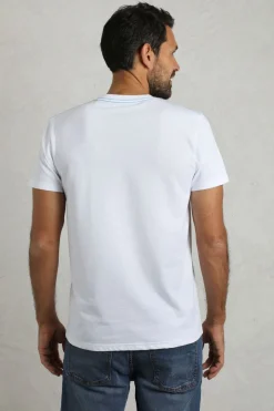 Weird Fish T-Shirts|Summer Sector Front Print Eco Graphic T-Shirt White