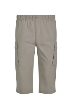Weird Fish Trousers & Jeans|Summersville 3/4 Length Ripstop Cargo Trousers Flint Stone
