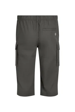 Weird Fish Trousers & Jeans|Summersville 3/4 Length Ripstop Cargo Trousers Dark Grey