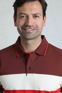 Weird Fish Polo & Rugby Shirts|Sunbury Organic Cotton Striped Pique Polo Shirt Pinot Red