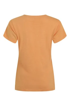 Weird Fish Tunics|Tops & T-Shirts|Sunset Palm Organic Cotton Graphic T-Shirt Mango