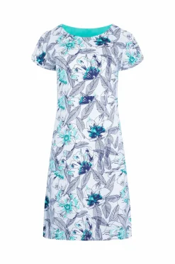 Weird Fish Dresses|Tallahassee Organic Jersey Dress Cream