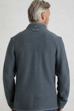 Weird Fish Sweatshirts & Hoodies|Transom Eco Full Zip Macaroni Dusty Blue