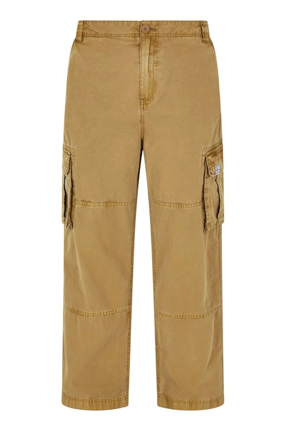 Weird Fish Trousers & Jeans|Turner Cargo Trousers Antique Tan