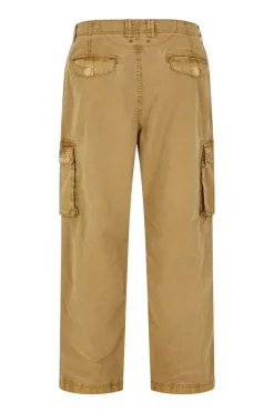 Weird Fish Trousers & Jeans|Turner Cargo Trousers Antique Tan