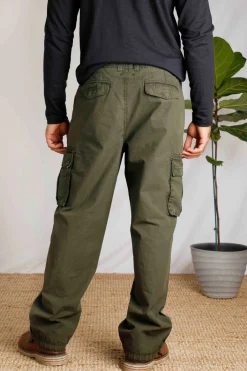 Weird Fish Trousers & Jeans|Turner Cargo Trousers Fir Green