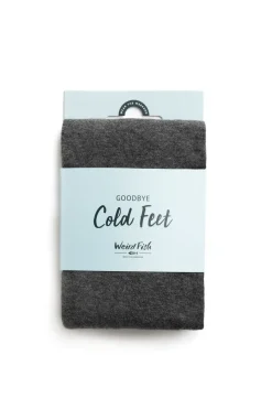 Weird Fish Socks & Tights|Socks & Tights|Una Plain Tights Charcoal Marl