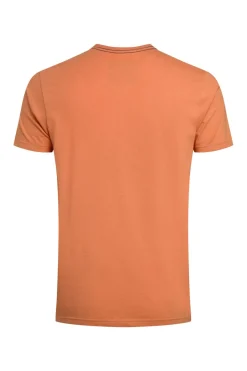 Weird Fish T-Shirts|Vortex Front Print Graphic T-Shirt Mango