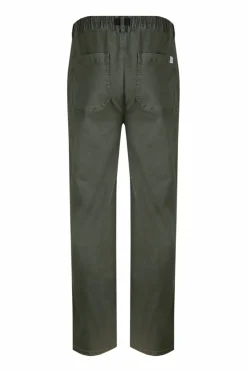 Weird Fish Trousers & Jeans|Warkworth Relaxed Casual Cargo Trousers Fir Green