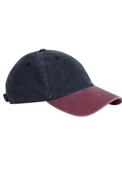 Weird Fish Caps & Scarves|Scarves & Caps|Westbury Colour Block Twill Cap Navy
