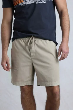 Weird Fish Shorts|Weston Canvas Shorts Flint Stone