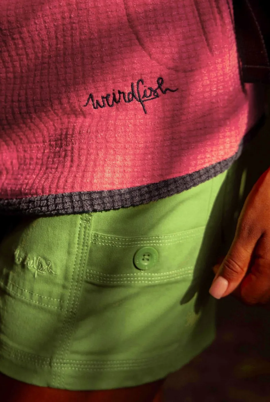 Weird Fish Shorts|Willoughby Summer Shorts Kiwi