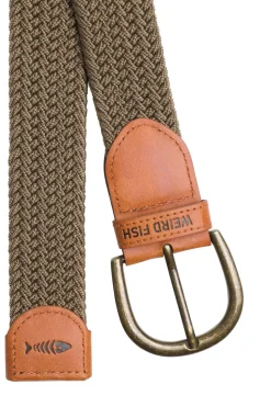 Weird Fish Caps & Scarves|Scarves & Caps|Wilson Elasticated Belt Tan