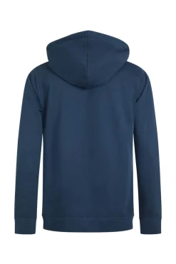 Weird Fish Sweatshirts & Hoodies|Woodside Sun-washed Loopback Hoodie Navy