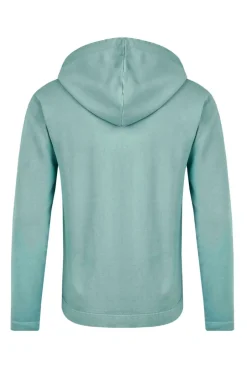 Weird Fish Sweatshirts & Hoodies|Woodside Sun-washed Loopback Hoodie Mineral Blue