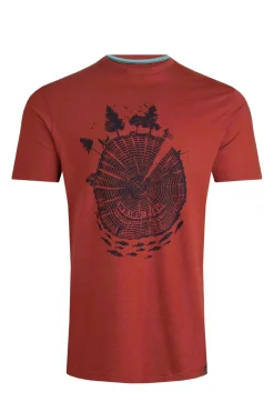 Weird Fish T-Shirts|Woodsman Front Print Graphic T-Shirt Nut